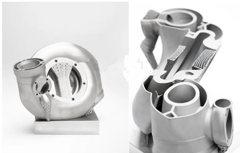 3D printing integrated turbocharger 3D printing integrated turbocharger