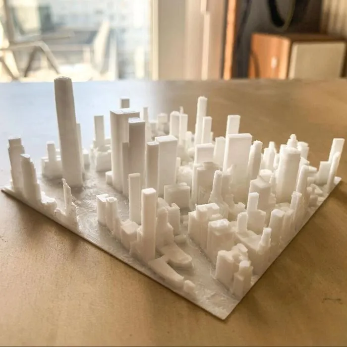 3D prentun byggingarlistarlíkön